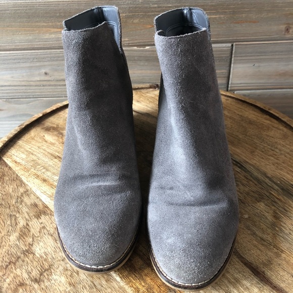 Cole Haan Gray suede cut-in bootie size 8 - Picture 5 of 8